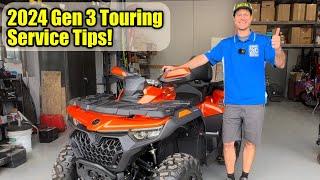 2024 CFMoto CForce 1000 & 800 Touring (Gen 3) Service Tips! Air Filter, Battery, Oil Check, Fuses