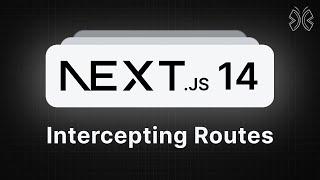Next.js 14 Tutorial - 31 - Intercepting Routes