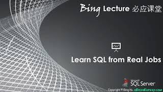 Union All & Conditional Split in SSIS (Bing Lecture - Learn SQL from Real Jobs)