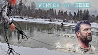 Winter Begins at Cabin in Mountains (Ep 38)