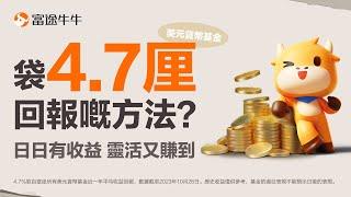 【牛牛投資百科】4.7%厘穩定收益回報嘅秘密？3分鐘解讀現金寶！ #富途牛牛 #牛牛  #低風險  #現金寶 #被動收入 #投資 #理財 #貨幣基金