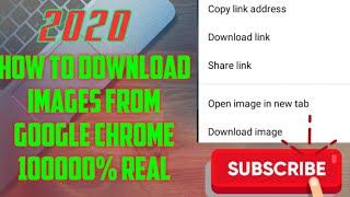 How to download images from google chrome |100% Working | 2020 | #newsong