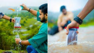 7 Monsoon CREATIVITY with my Budget PHONE | Filming Underwater VIDEOS & Many More