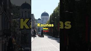 This is Kaunas, Lithuania  #shorts