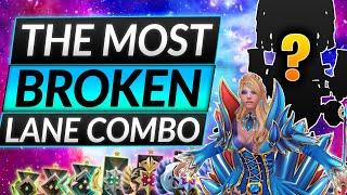 THE MOST BROKEN HERO COMBO - Abuse this to DESTROY ANY LANE in 7.35D - Dota 2 Safe Lane Guide