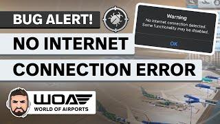 No Internet Connection Detected? What does it mean?