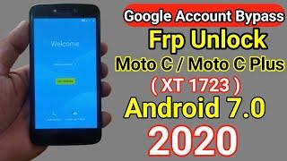 Moto C Plus Frp Bypass | Moto  XT 1723 Frp Bypass |  Moto C Plus Google Account | Alam mobile tech