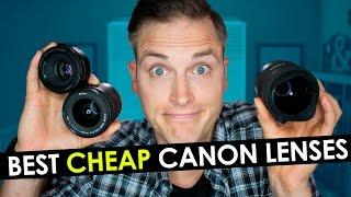 Best Canon Lens for Video — Top 3 Cheap Canon Lenses for YouTube