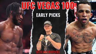 UFC Vegas 100 Magny vs. Prates Full Card EARLY PICKS