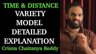 Time & Distance | Variety Model | Detailed Explanation | Crisna Chaitanya Reddy | Create U Aptitude