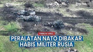 Sejumlah Peralatan NATO Terbakar Akibat Serangan Militer Rusia, Viral!!