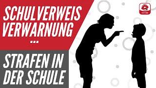 Schulverweis, Verwarnung, Ermahnung und Klassenbucheintrag - schoolseasy Podcast