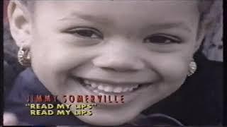 JIMMY SOMERVILLE - Read My Lips (with commercials, idents and news from MTV Europe)