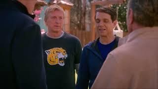 Daniel and Johnny meets Terry silver first time Cobra Kai S4 Full Scene HD