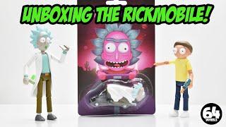 Unboxing the Diecast RICKMOBILE! Rick and Morty Exclusive Toy Car