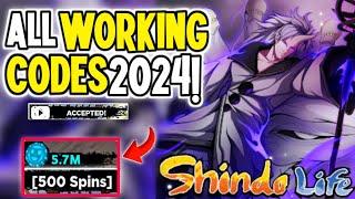 ️UPDATE CODES️SHINDO LIFE CODES 2024 - CODIGOS DE SHINDO LIFE -CODES FOR SHINDO LIFE