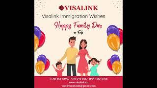 Happy Family Day #VisalinkImmigration #Visalink #Canada #CanadaWorkPermit #howtoapplycanadaworkvisa