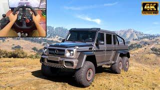 Mercedes-Benz G63 AMG 6x6 | Offroading | Forza Horizon 5 | Logitech g29 gameplay