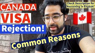 TOP 10 REASONS FOR CANADA STUDY VISA REJECTION | CANADA STUDENT VISA (2021)