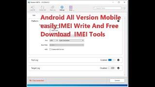 How To IMEI  Write All  Android Phone  and Load DB File  Free Download  IMEI Tools and  Install