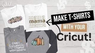 How to Make T-Shirts with Cricut Maker 3 ... 4 Ways!!