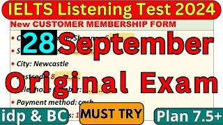 08 August 2024 IELTS Listening Test With Answers | IELTS LISTENING | IDP & BC