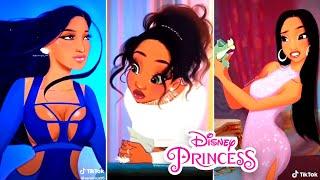 Disney Princesses Glow Up Transformation - TikTok Art №10