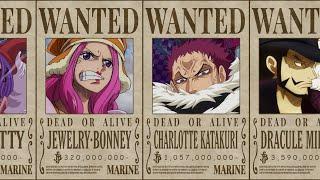 Top 52 Highest ONE PIECE Bounties