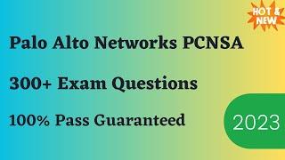 Palo Alto Networks PCNSA Exam Dumps & Questions 2024