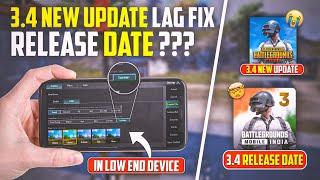  Finely New 3.4 Update Lag Fix In Low End Device | 3.3.1 Update Lag Fix | 3.4 Update Release Date