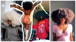 BLACK WOMEN WITH AFROS Natural Hair Compilation | 4C/4B Hair