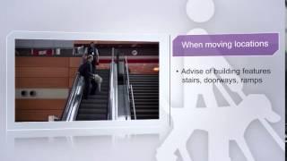 Accessibility for all, module 4: Assisting a passenger who is blind or partially sighted