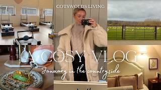 A COSY, SLOW, JANUARY VLOG FROM THE ENGLISH COUNTRYSIDE  ️️ Winter in the Cotswolds