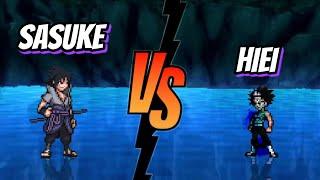 Sasuke Vs Hiei Naruto x ghost fighter fights / mugen