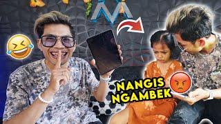 PRANK HAPUS SEMUA GAME DI IPAD ALUNA‼️ DIA SAMPAI NANGIS NGAMBEK GAK TEGA‼️