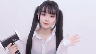 晓美 Xiao Mei ASMR  舔耳口腔音喘息 Ear Licking  Licking And Eating Ear Licking