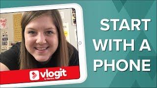 Use Your Phone to Start a Youtube Channel with Vlogit