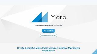 Presentaciones con Markdown usando Marp