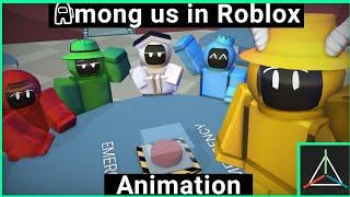 among us in Roblox animation {prisma3D}