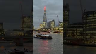 Tower Bridge, the Shard, Shakespeare's Globe Theatre, the Modern Tate and the Southbank.