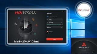 New iVMS 4200 AC Client HIKVISION