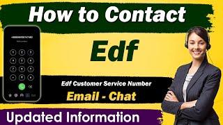 How to Contact edf Customer Service Contact | EDF Energy Customer Service number