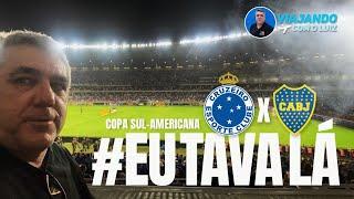 CRUZEIRO x BOCA JR. - JOGÃO PELA COPA SULAMERICANA