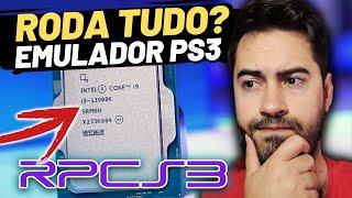 HORA DA VERDADE! Intel Core i9 13900K RODA TUDO a 60FPS no RPCS3???