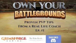 ESO "Own Your Battlegrounds Ep1" (PVP Tips from a Real Life Coach)