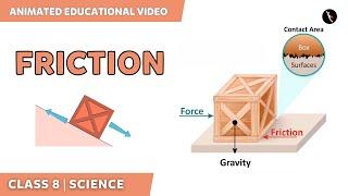 Friction | Friction Full Chapter Class 8 Science | NCERT Science Class 8 Chapter 12 | Class 8