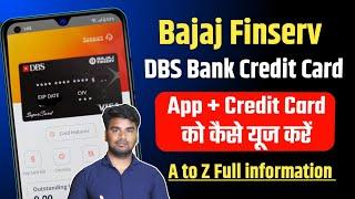 Bajaj Finserv DBS Bank Credit Card Kaise Use Kare | dbs credit card ka bill kab generate hota hai