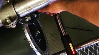 Torquing fasteners with a digital torque wrench