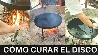 Cómo curar un disco nuevo para cocinar | La forma MÁS FÁCIL y RÁPIDA