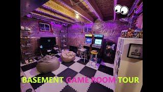 2023 Simple Basement Game Room Tour (Arcade1Up, Lego, Vintage Games, Pokémon)!